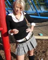 Smokin Hottie - 24-schoolgirl042