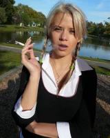 Smokin Hottie - 99-schoolgirl124
