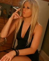 Smokin Hottie - 04-blackdresssmoke006